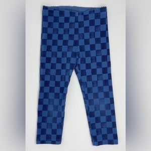 TEA COLLECTION: Checkered Capri Leggings/Pants, Size 6
